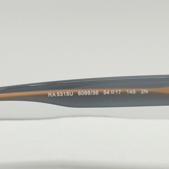 Ralph RA5315U 606636 Black on Opal Grey Pink Gradient Sunglasses NOTE - Picture 8 of 10